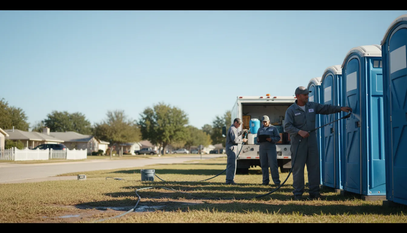 Long-Term Portable Toilet Rental in Seneca, SD near me
